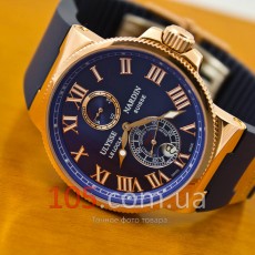 Часы Ulysse Nardin Maxi Marine gold blue