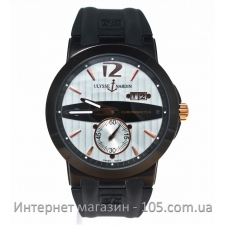 Механические часы Ulysse Nardin dual time gold