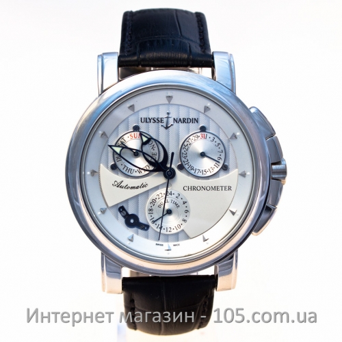 Механические часы Ulysse Nardin Automatic silver white