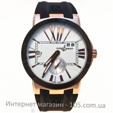 Механические часы Ulysse Nardin dual time gold