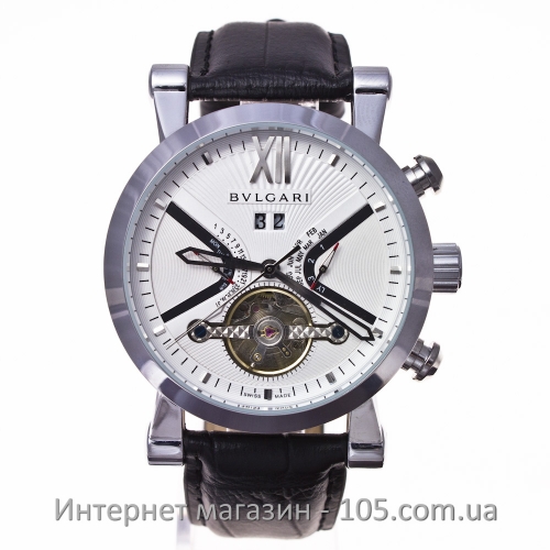 Механические часы Bvlgari black