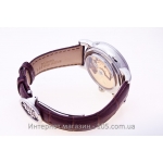 Механические часы Patek Philippe silver brown