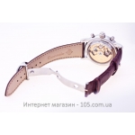 Механические часы Patek Philippe silver brown