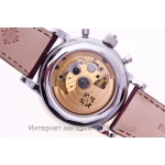 Механические часы Patek Philippe silver brown