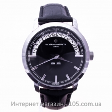 Механические часы Vacheron Constantin silver black