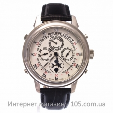 Механические часы Patek Philippe sky moon silver