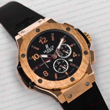 Механические часы Hublot Big Bang gold black