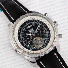 Часы Breitling Bentley silver black