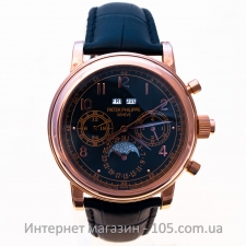 Механические часы Patek Philippe gold black