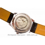 Механические часы Omega silver black