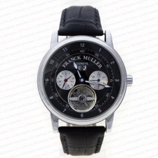 Механические часы Franck Muller silver black