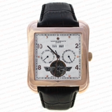 Механические часы Vacheron Constantin Teledo gold white