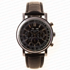 Часы Patek Philippe Geneve Base 1000 silver-black