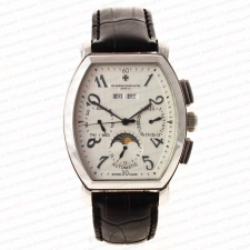 Механические часы Vacheron Constantin geneve automatic silver white