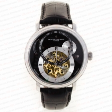 Механические часы Vacheron Constantin Automatic Tourbillon silver black