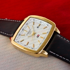 Кварцевые часы Tissot 1853 gold white